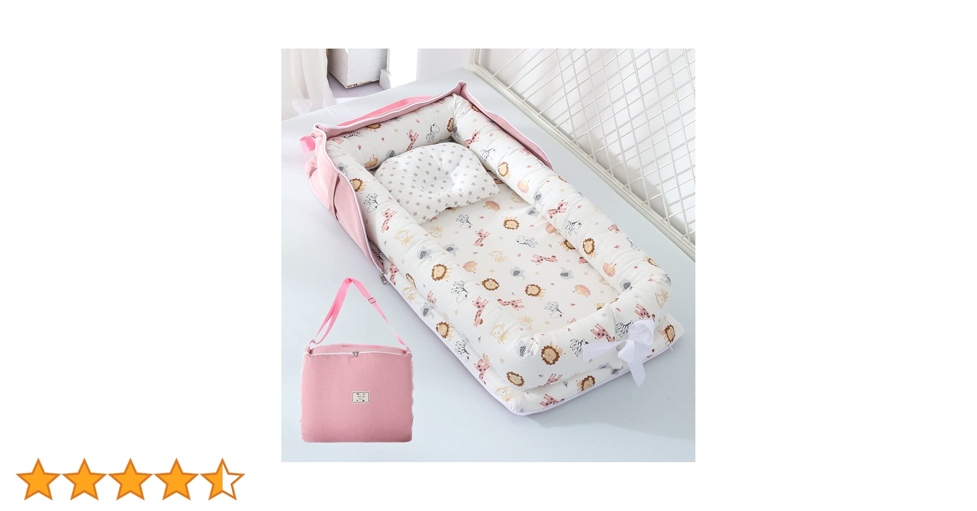 Amazon.co.jp: 【保育士が監修】ベッドインベッド 携帯型 ベビーベッド Amazon.co.jp: 【保育士が監修】ベッドインベッド 携帯型 ベビーベッド